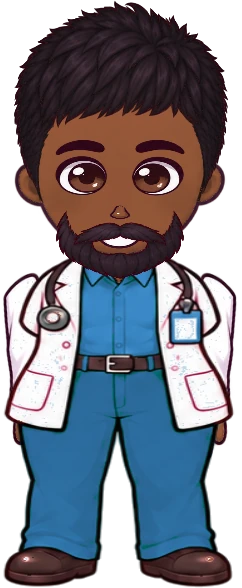 A Doctor Feelbad student character