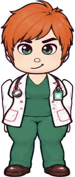 A Doctor Feelbad student character